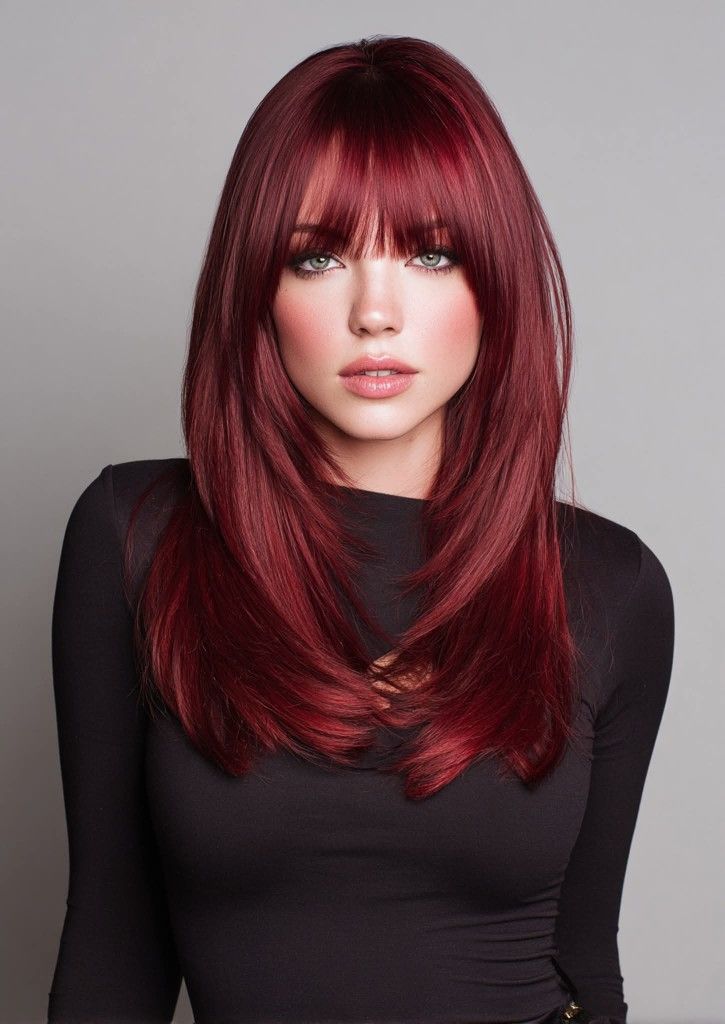 Hot Sale Straight Hair Topper With Bangs For Women With Thinning Hair