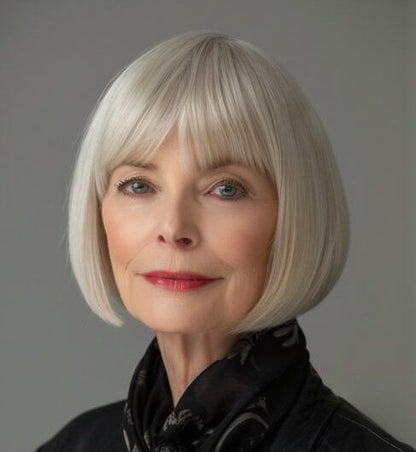 Hot Sale Straight Hair Topper With Bangs For  Women With Thinning Hair