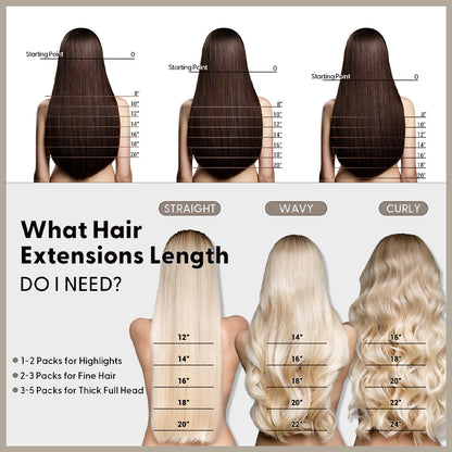 💯Seamless Injected Hand-Tied Invisible Tape In Hair Extension