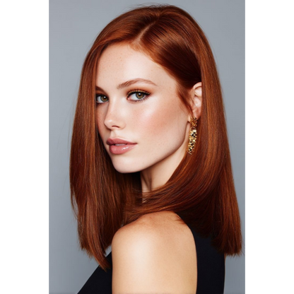 Natural Straight Hair Topper for Thinning Crown – Instant Volume & Seamless Coverage