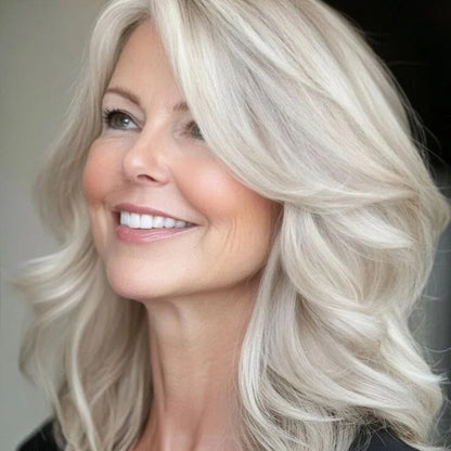 ⚡⚡Final Hours – 2026 New Lightweight & Breathable Wavy Hair Topper