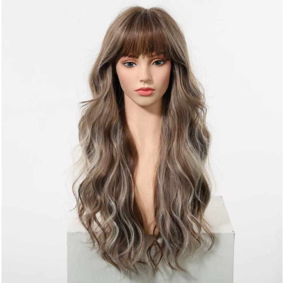 Restocked! Best Seller MiraScalp Long Wave Versatile Babe Light Glueless Synthetic Wig