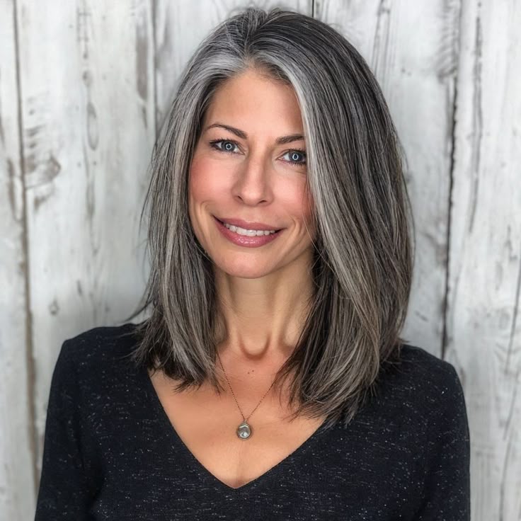 Natural Straight Hair Topper for Thinning Crown – Instant Volume & Seamless Coverage
