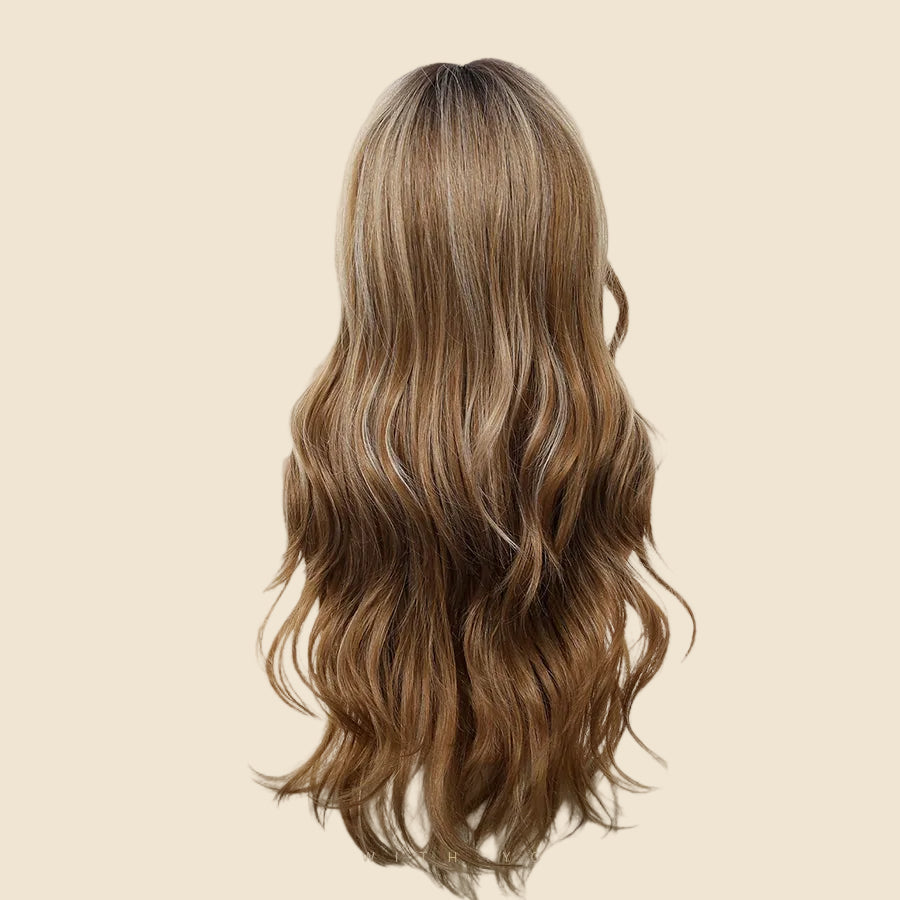 Restocked! Best Seller MiraScalp Long Wave Versatile Babe Light Glueless Synthetic Wig