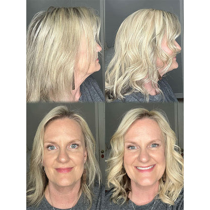 ⚡⚡Final Hours – 2026 New Lightweight & Breathable Wavy Hair Topper