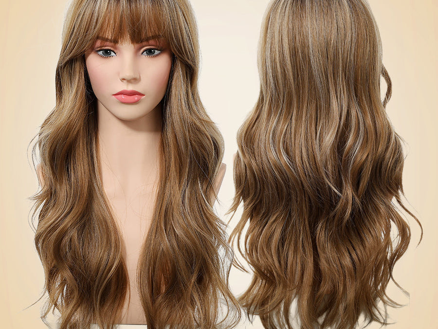 Restocked! Best Seller MiraScalp Long Wave Versatile Babe Light Glueless Synthetic Wig