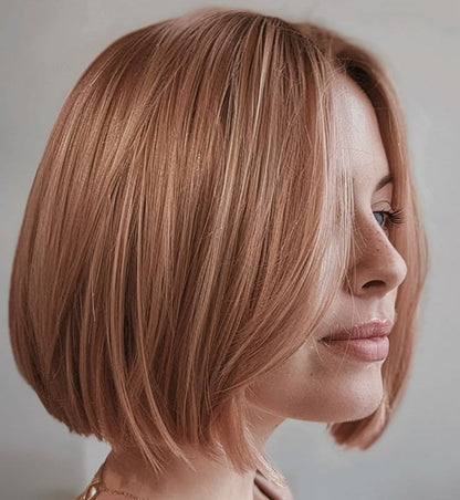 Natural Straight Hair Topper for Thinning Crown – Instant Volume & Seamless Coverage