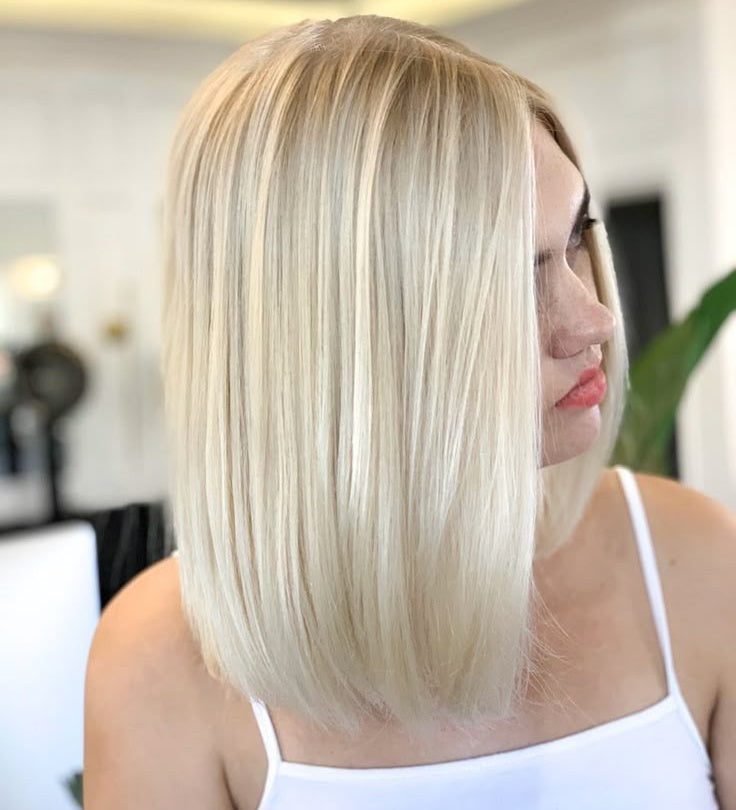 Natural Straight Hair Topper for Thinning Crown – Instant Volume & Seamless Coverage