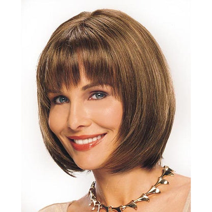 Hot Sale Straight Hair Topper With Bangs For  Women With Thinning Hair