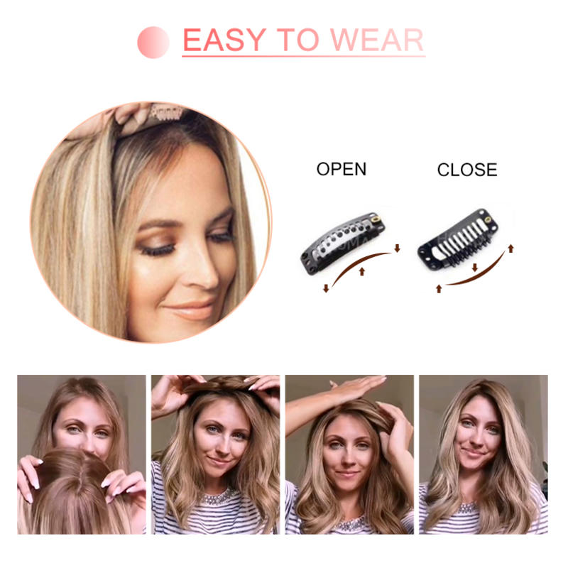 ⚡⚡Final Hours – 2026 New Lightweight & Breathable Wavy Hair Topper