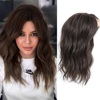 ⚡⚡Final Hours – 2026 New Lightweight & Breathable Wavy Hair Topper