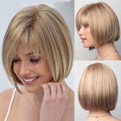 Hot Sale Straight Hair Topper With Bangs For  Women With Thinning Hair