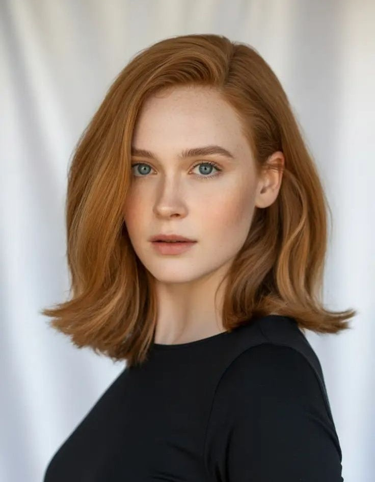 Natural Straight Hair Topper for Thinning Crown – Instant Volume & Seamless Coverage