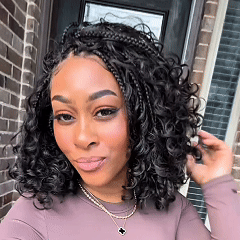 🔥 LAST DAY: 87% OFF | Glueless Knotless Boho Curl Wig – 13x6 HD Lace Human Hair
