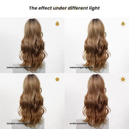 Restocked! Best Seller MiraScalp Long Wave Versatile Babe Light Glueless Synthetic Wig