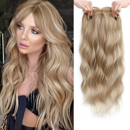 ⚡⚡Final Hours – 2026 New Lightweight & Breathable Wavy Hair Topper