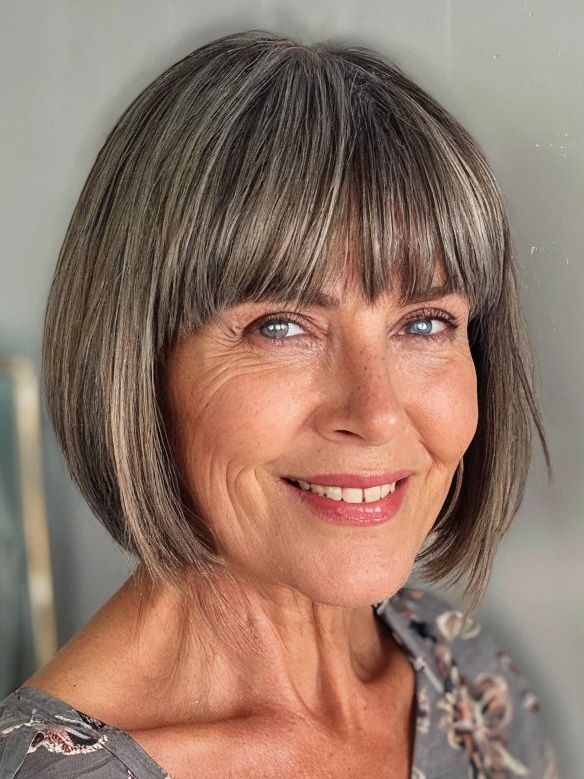 Hot Sale Straight Hair Topper With Bangs For  Women With Thinning Hair
