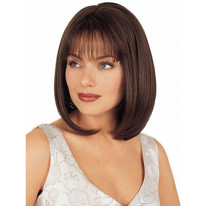 Hot Sale Straight Hair Topper With Bangs For  Women With Thinning Hair