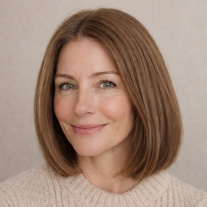 Natural Straight Hair Topper for Thinning Crown – Instant Volume & Seamless Coverage