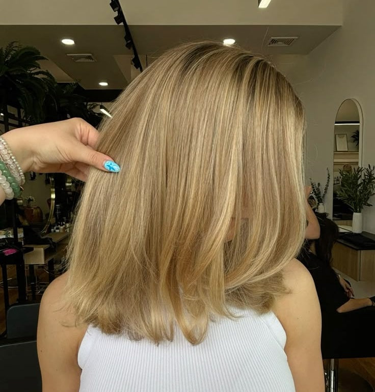 Natural Straight Hair Topper for Thinning Crown – Instant Volume & Seamless Coverage