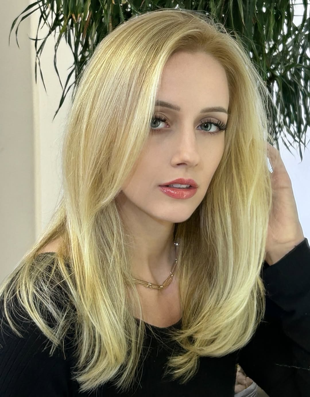 Natural Straight Hair Topper for Thinning Crown – Instant Volume & Seamless Coverage