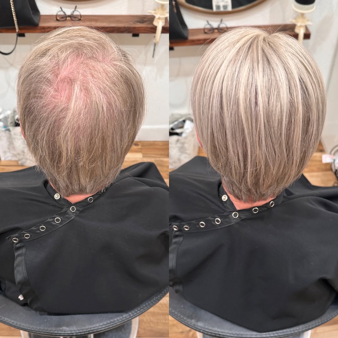 Natural Straight Hair Topper for Thinning Crown – Instant Volume & Seamless Coverage