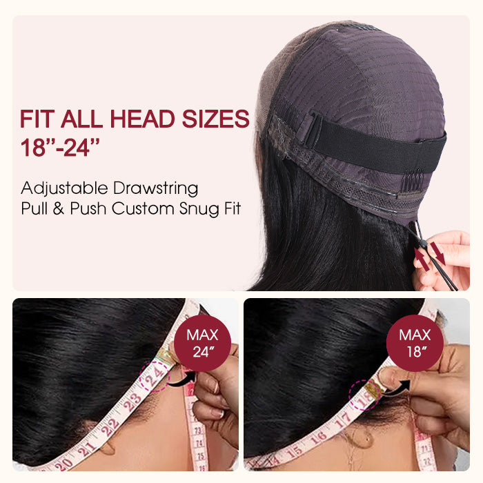 🔥 LAST DAY: 87% OFF | Glueless Knotless Boho Curl Wig – 13x6 HD Lace Human Hair